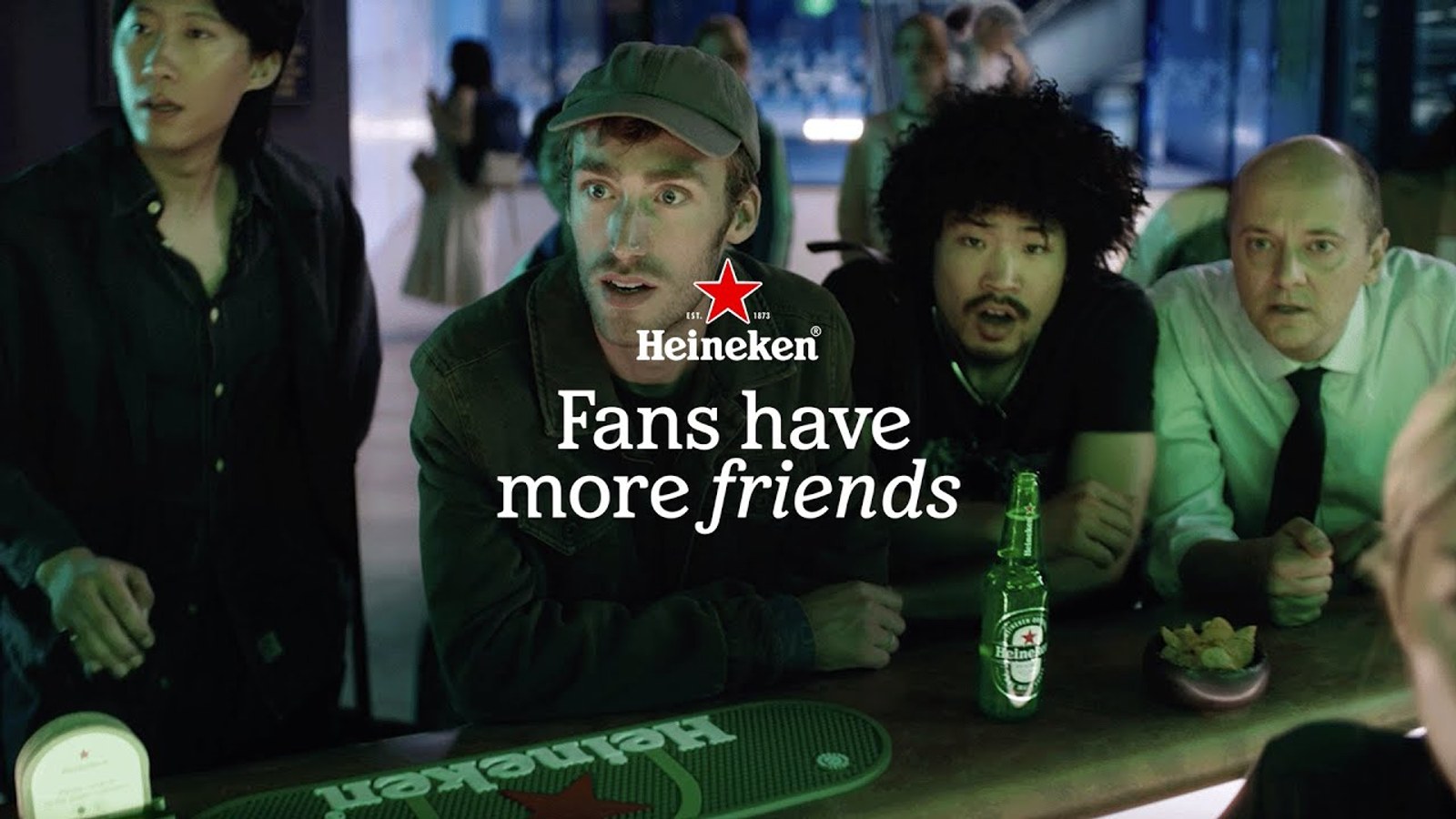 Heineken: Fans Have More Friends, The runner where friends multiply your score