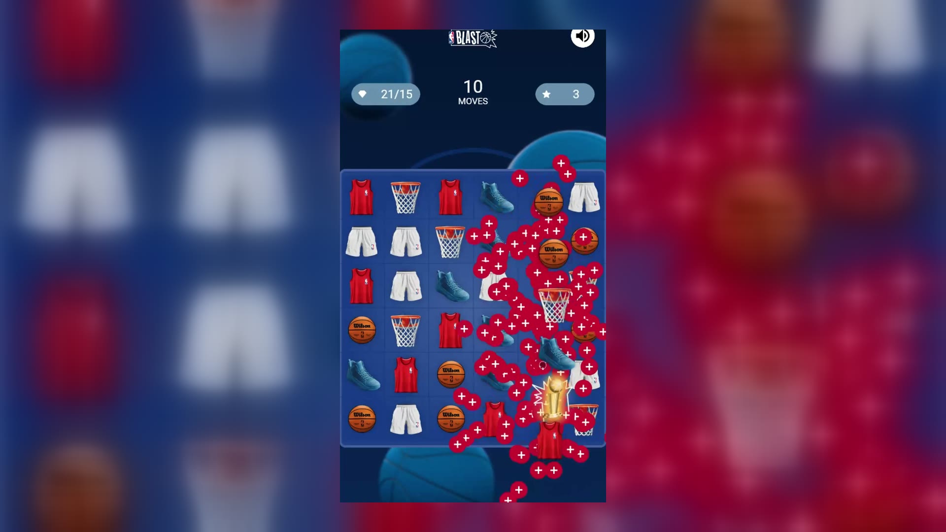 NBA: NBA Blast, A match-3 game inside NBA Play